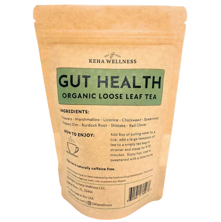 Soothing Gut Loose Leaf — Slippery Elm & Marshmallow | Organic Herbal Tea