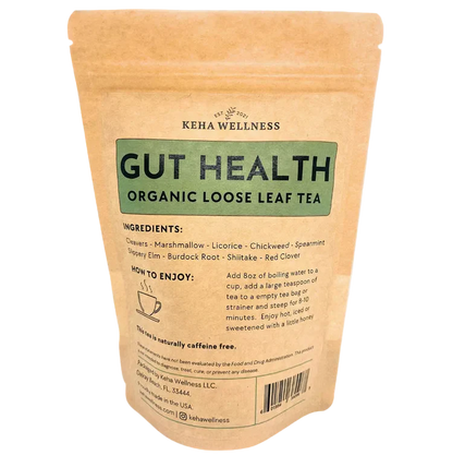 Soothing Gut Loose Leaf — Slippery Elm & Marshmallow | Organic Herbal Tea
