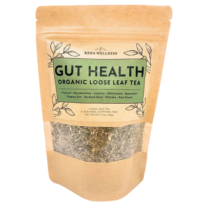 Soothing Gut Loose Leaf — Slippery Elm & Marshmallow | Organic Herbal Tea